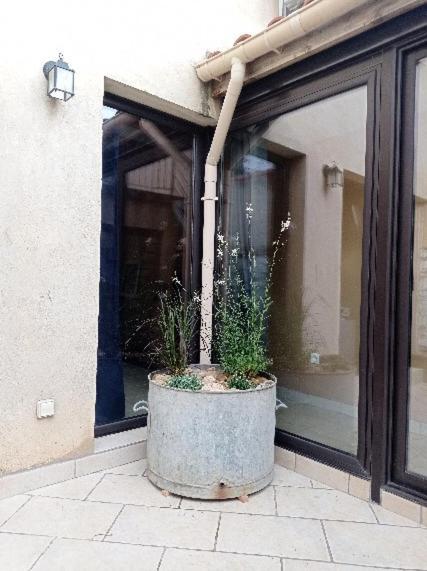 Maison De Charme Avec Patio Et Terrasse De Toit Estagel Eksteriør bilde