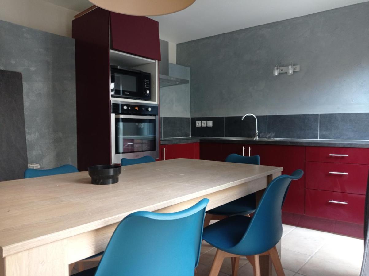 Maison De Charme Avec Patio Et Terrasse De Toit Estagel Eksteriør bilde